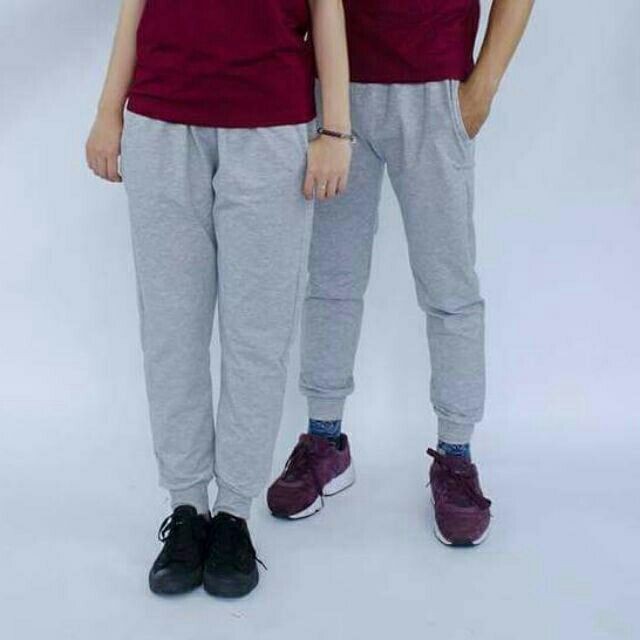 🌸 CHUYÊN SỈ 🌸 QUẦN Nỉ Bông Ngoại Basic Unisex LOẠI jogger bo ống nam nữ MÀU ĐEN XÁM ẢNH THẬT GIÁ RẺ