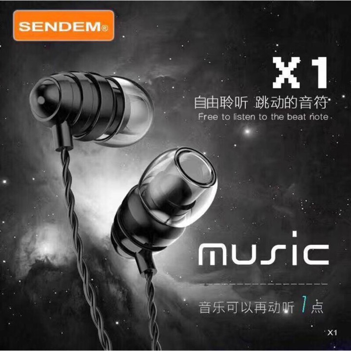 Tai nghe sendem X1 FREE SHIP Bảo hành 12 tháng, tai nghe x1