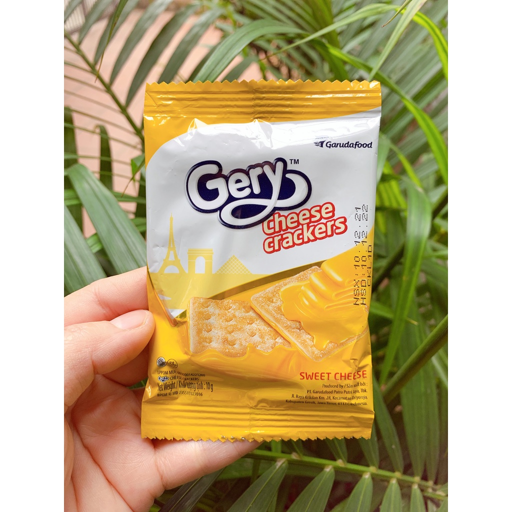 BÁNH QUY PHÔ MAI GERY GÓI LẺ 10G