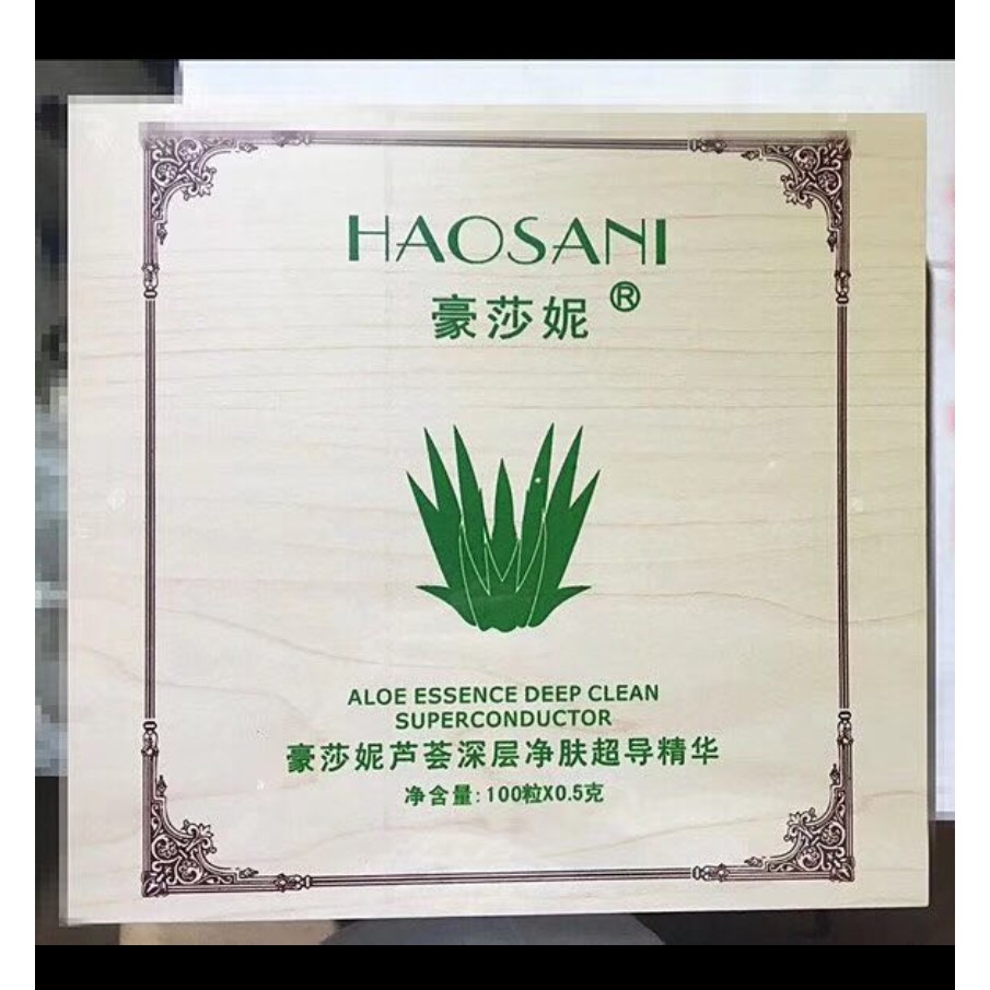 Hộp viên hút chì thải Độc tố Haosani chính hãng( hộp 100 viên)