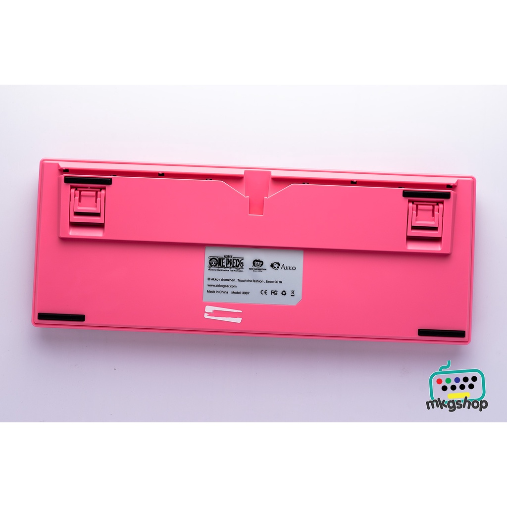 Bàn phím cơ Akko 3087 v2 Chopper chủ đề One Piece, blue switch akko v2, kết nối type C
