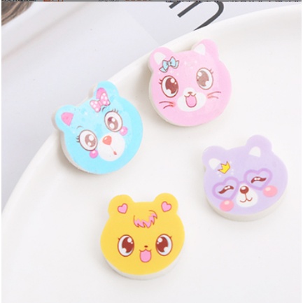 Tẩy gấu dẹt T109 gôm cute dễ thương