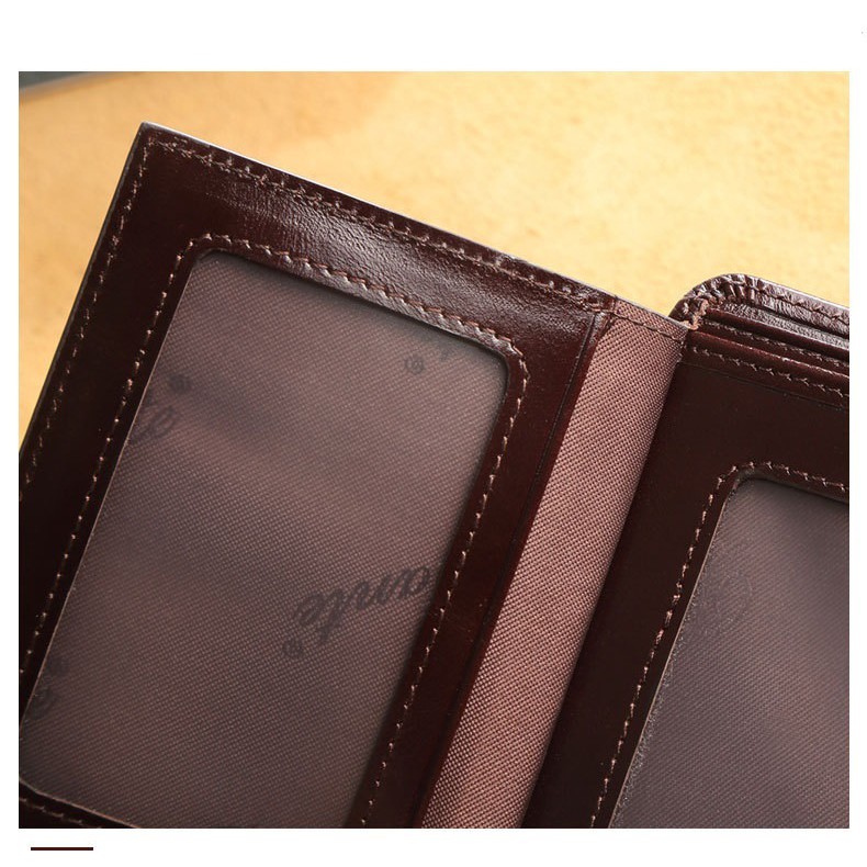 Ví da nam Dante da bò cao cấp