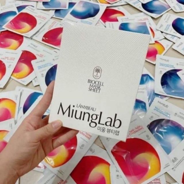 Mặt nạ Miung Lab Chính Hãng (Hộp 7 miếng)