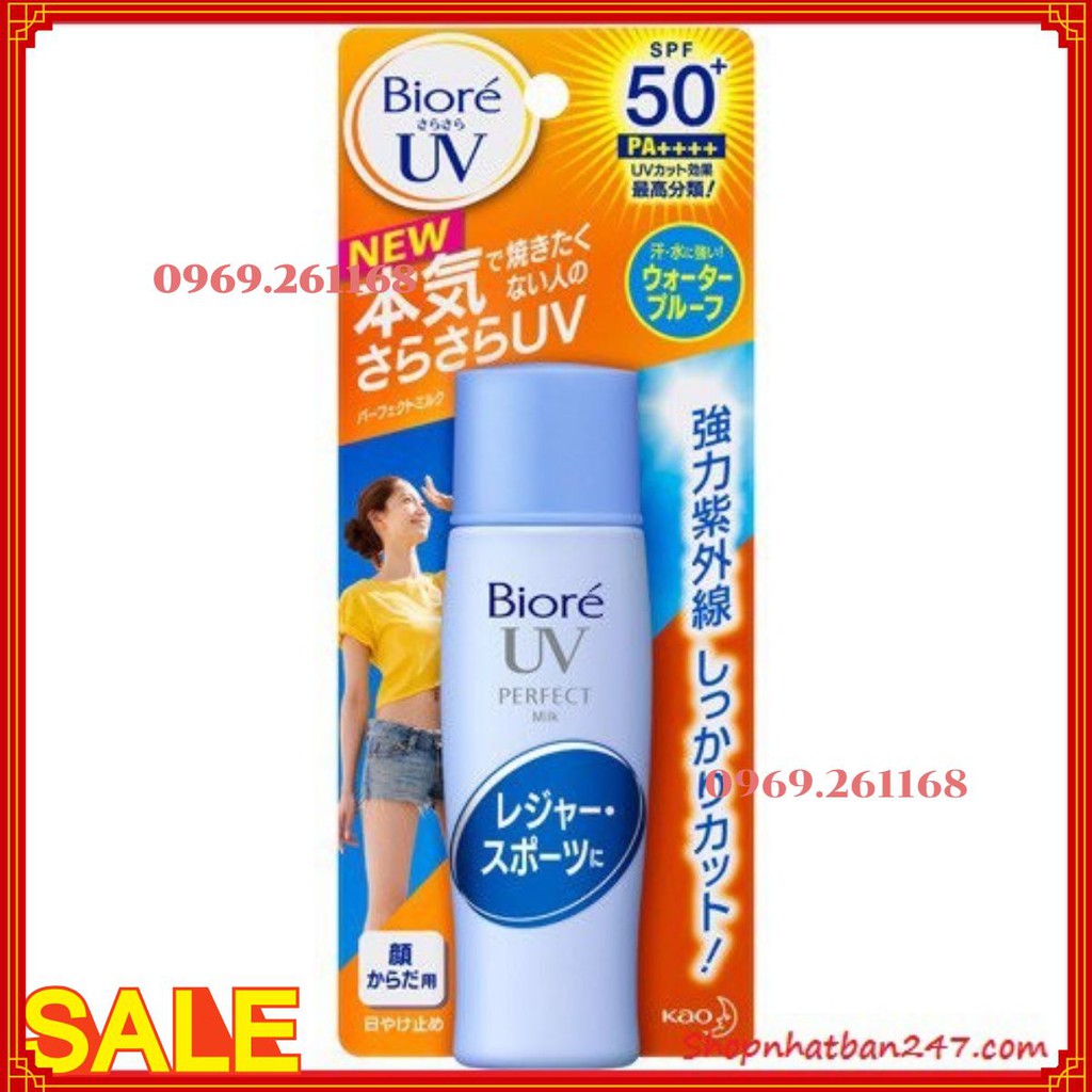 Kem chống nắng Biore UV Perfect Milk SPF50+/PA++++ 40ml - 100% Authentic