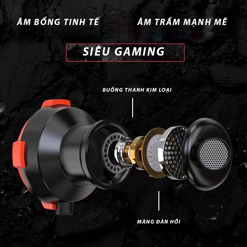 Tai Nghe Chơi Game PUBG XG-120, Tai nghe Gaming có micro âm thanh stereo dùng chơi game bản quốc tế chính hãng Vupa Tech
