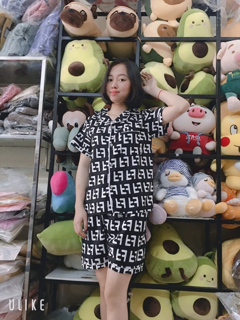 Bộ pijama  [60k ]tay ngắn quần cộc | BigBuy360 - bigbuy360.vn