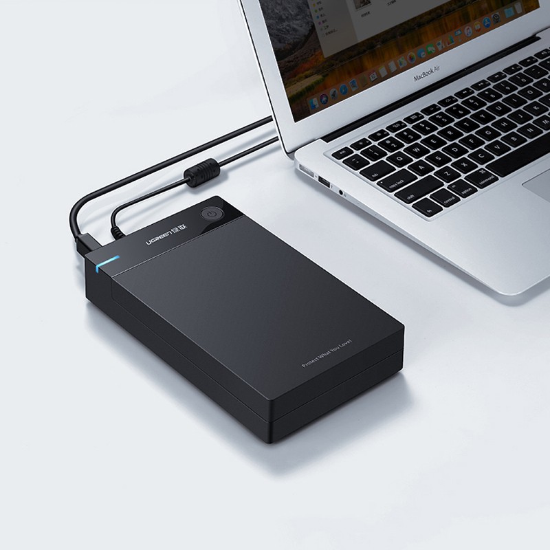 Hộp đựng ổ cứng 3.5 inch chuẩn Bộ chuyển đổi USB 3.0 Ugreen 50422