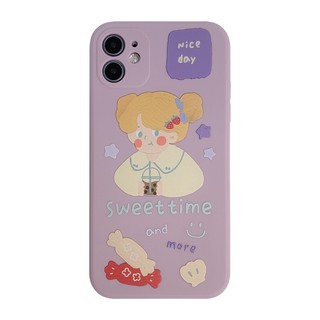 Ốp lưng iphone silicon Sweet time N20