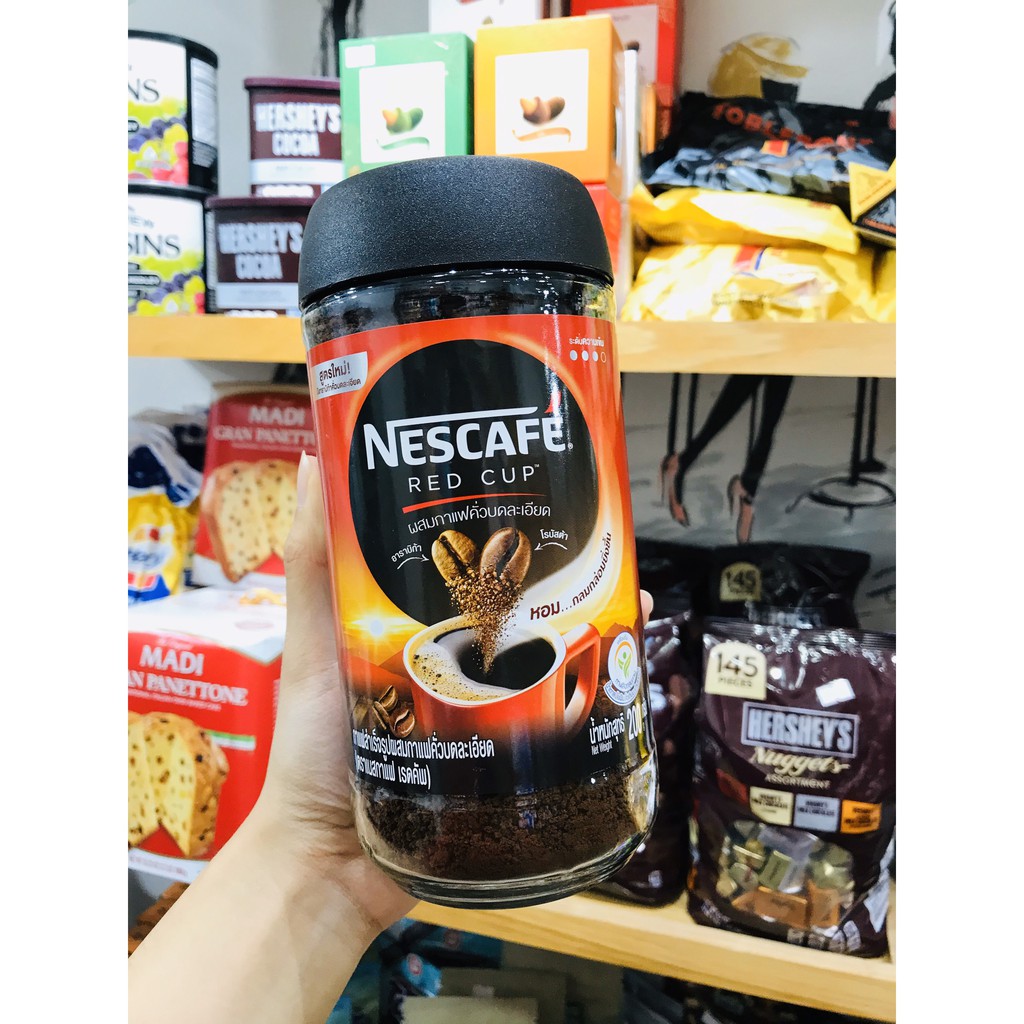 Cà phê hòa tan nguyên chất Nescafe Red Cup 200g