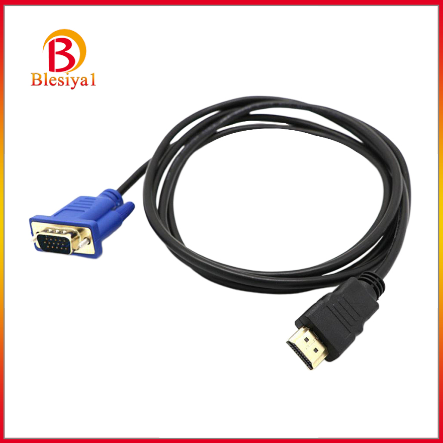 (Hàng Mới Về) Cáp Chuyển Đổi Từ Hdmi Sang Vga 1080p 5m Hiệu Quả