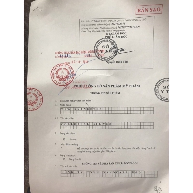 Dung dịch Colloidal Silver - Keo bạc của thương hiệu TSW Skindetox | BigBuy360 - bigbuy360.vn