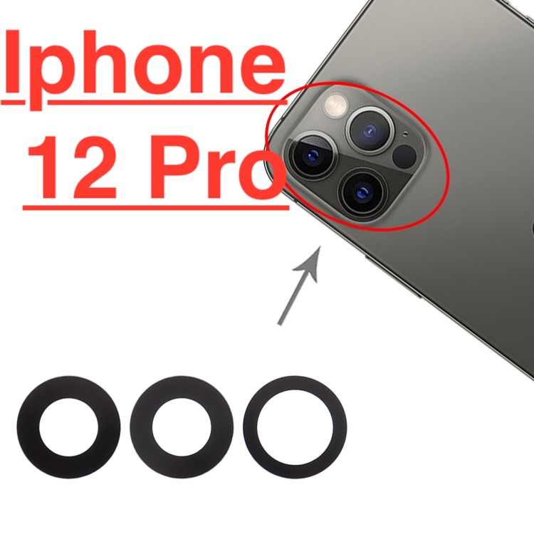 ✅ Chính Hãng ✅ Kính Camera Sau Iphone 12 Pro Bộ 3 Cái Chính Hãng Giá Rẻ Linh Kện Thay Thế