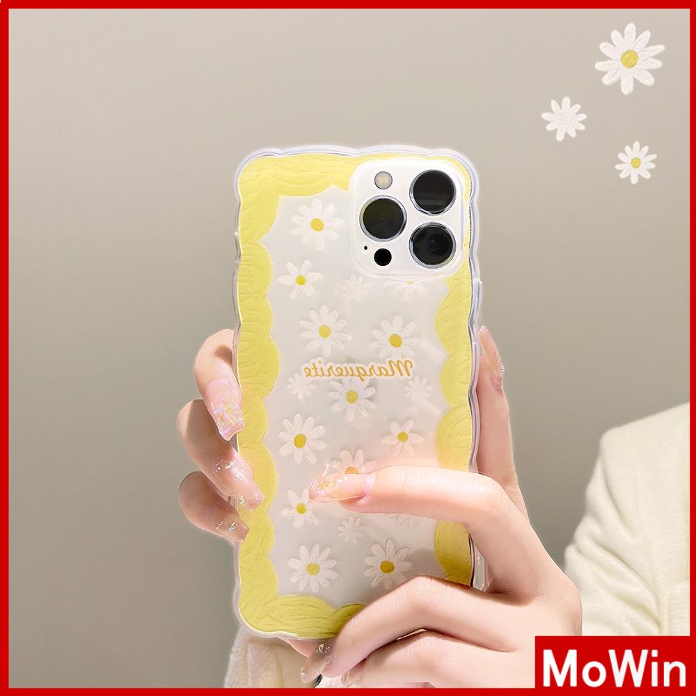 Ốp Điện Thoại Silicon Mềm Chống Trượt Chống Sốc In Hình Hoa Cúc Vàng Cho iPhone 13 Pro Max 12 Pro Max 11 7Plus