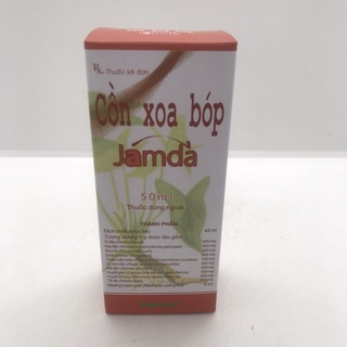 CỒN XOA BÓP JAMDA lọ 50ml
