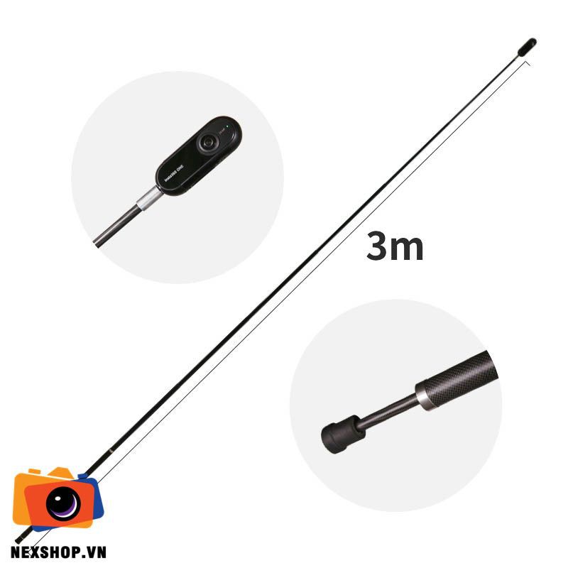 Gậy dài 3m cho Insta360 One X2 chính hãng | BigBuy360 - bigbuy360.vn