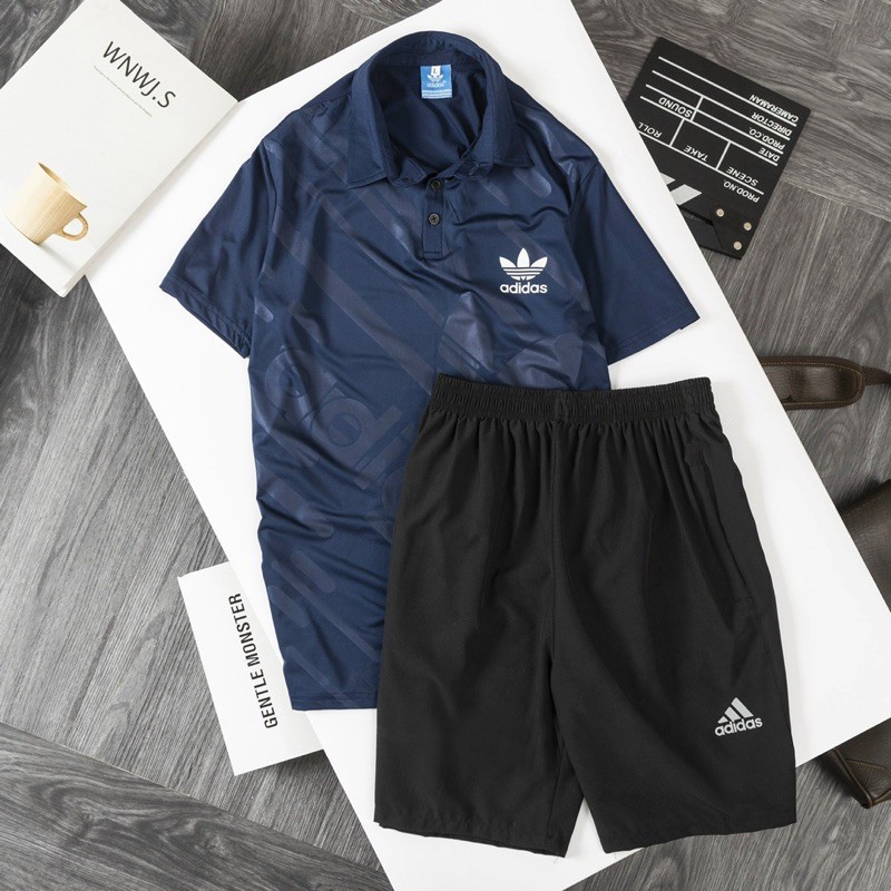 BỘ THỂ THAO NAM CỔ ĐUC VÂN CHÌM | BigBuy360 - bigbuy360.vn