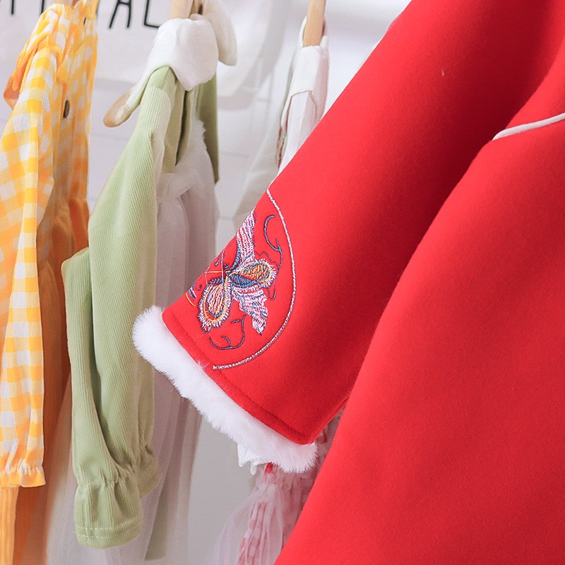 Đầm công chúa thêu họa tiết thời trang xinh xắn dành cho bé gái