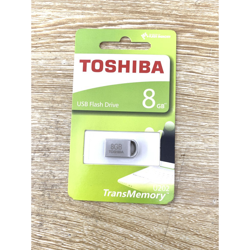 USB Toshiba U202 mini vỏ kim loại 32GB, 16GB, 8GB, 4GB. Sản xuất PHILIPPINES, BH 5 năm