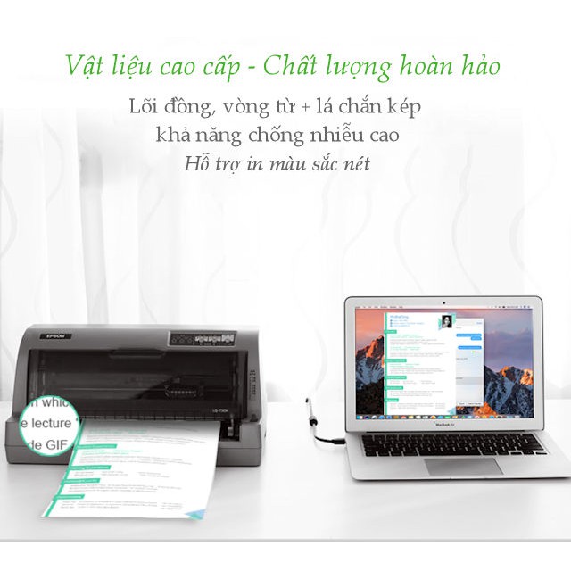 Cáp máy in USB 2.0 UGREEN US104 10845 - Hàng phân phối chính hãng - Bảo hành 18 tháng | BigBuy360 - bigbuy360.vn