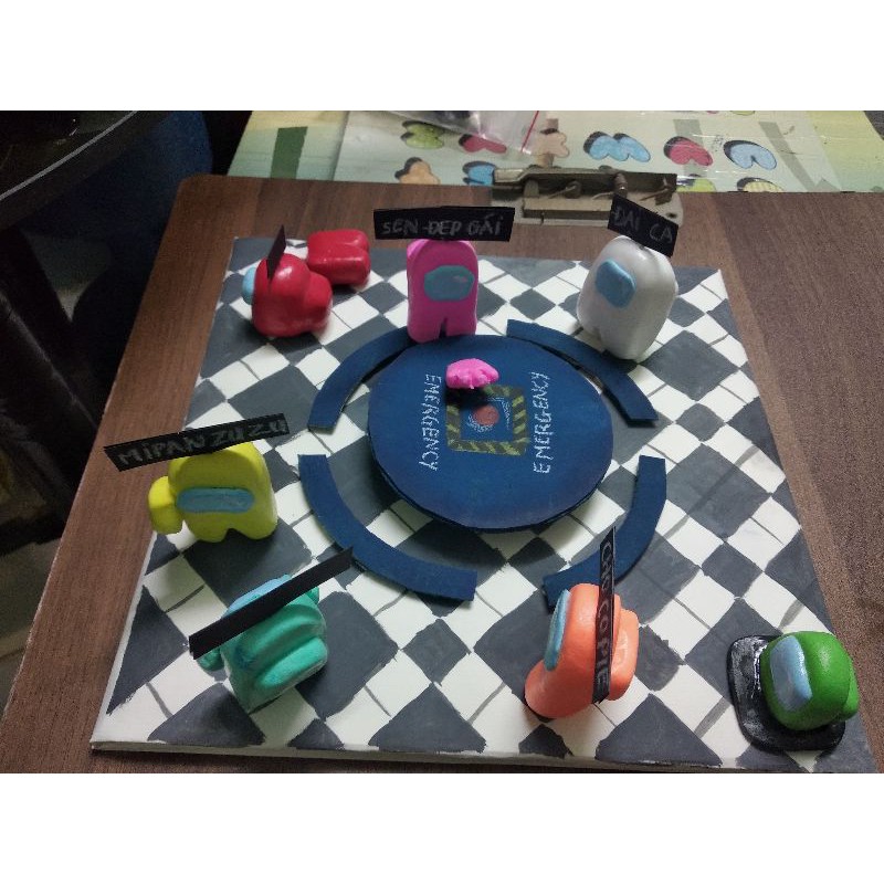 Mô hình Among us Handmade