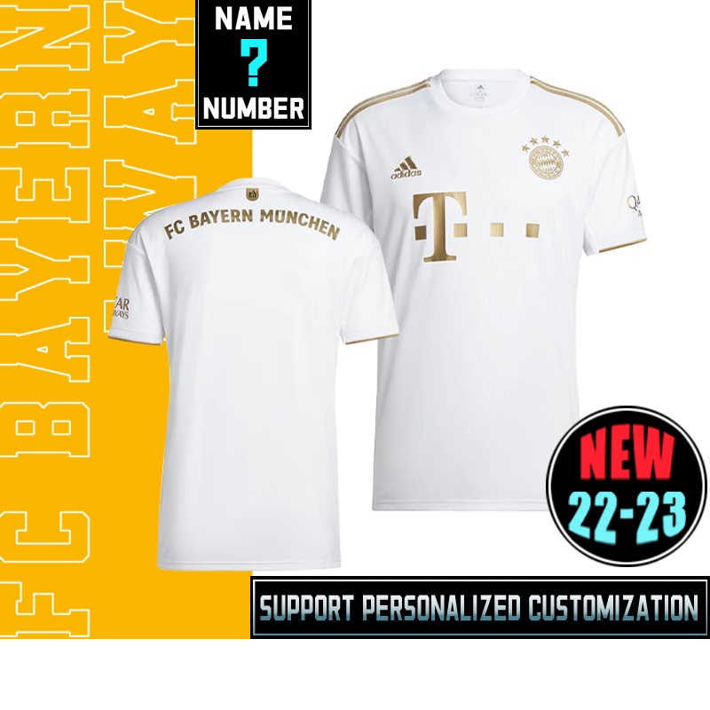 Áo Thun Số 22-23 FC Bayern Munich Size s-2xl
