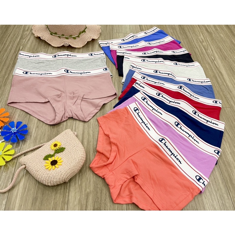COMBO 4 quần lót đùi cotton Champion xuất xịn