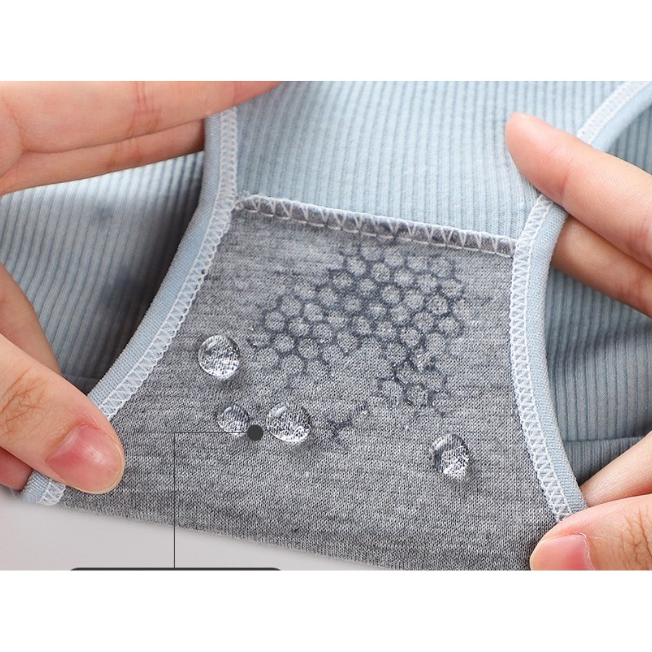 Quần Lót Nữ Cotton gân tăm kháng khuẩn đính nơ điệu đà dễ thương mã A08 | BigBuy360 - bigbuy360.vn