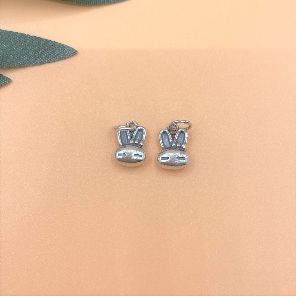 Charm bạc thái móc treo hình thỏ - Charm Bạc 925 - Mã CA830