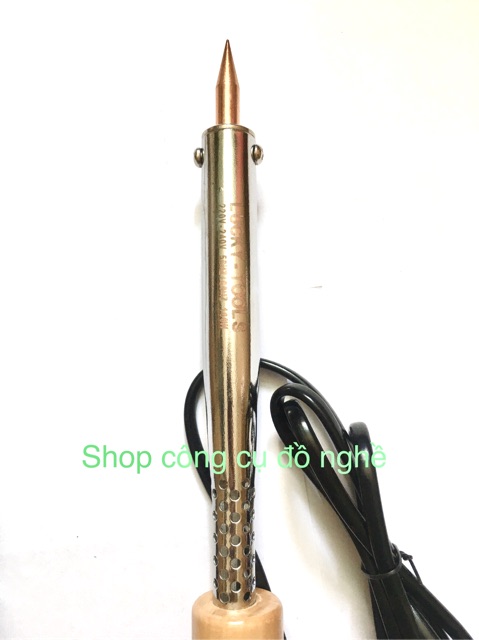 Mỏ hàn chì mũi nhọn thẳng,mũi dẹp cong