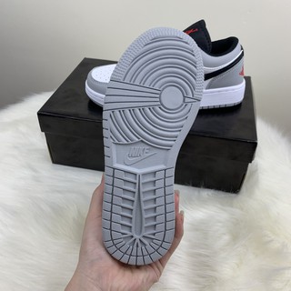 Giay JD xám đen thấp cổ size