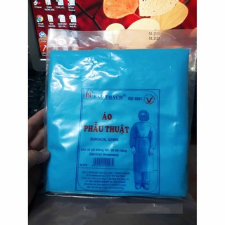 Áo mổ giấy,áo phẫu thuật dùng 1 lần