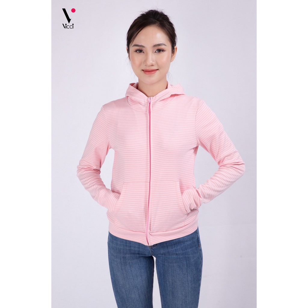 Áo khoác chống nắng nữ Vicci cao cấp làm mát, chống tia UV CN.68