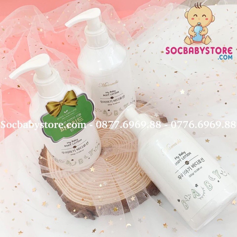 Mamachi baby body lotion 300gr ( dưỡng da và xua đuổi muỗi)