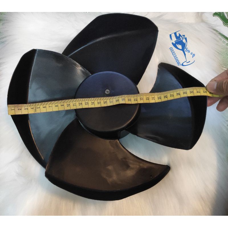 cánh quạt điều hoà , quạt hơi nước đường kính 32cm lỗ trục 8mm