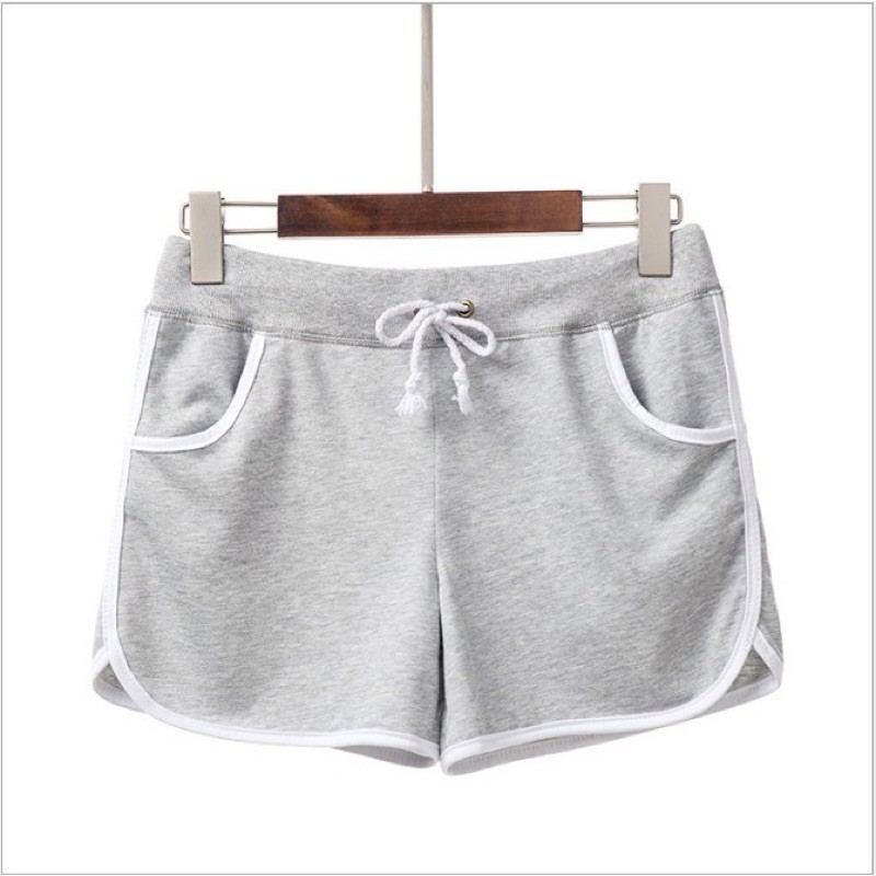 Quần short nữ ống rộng lưng thun-Quần short nữ nhiều màu tập gym | BigBuy360 - bigbuy360.vn
