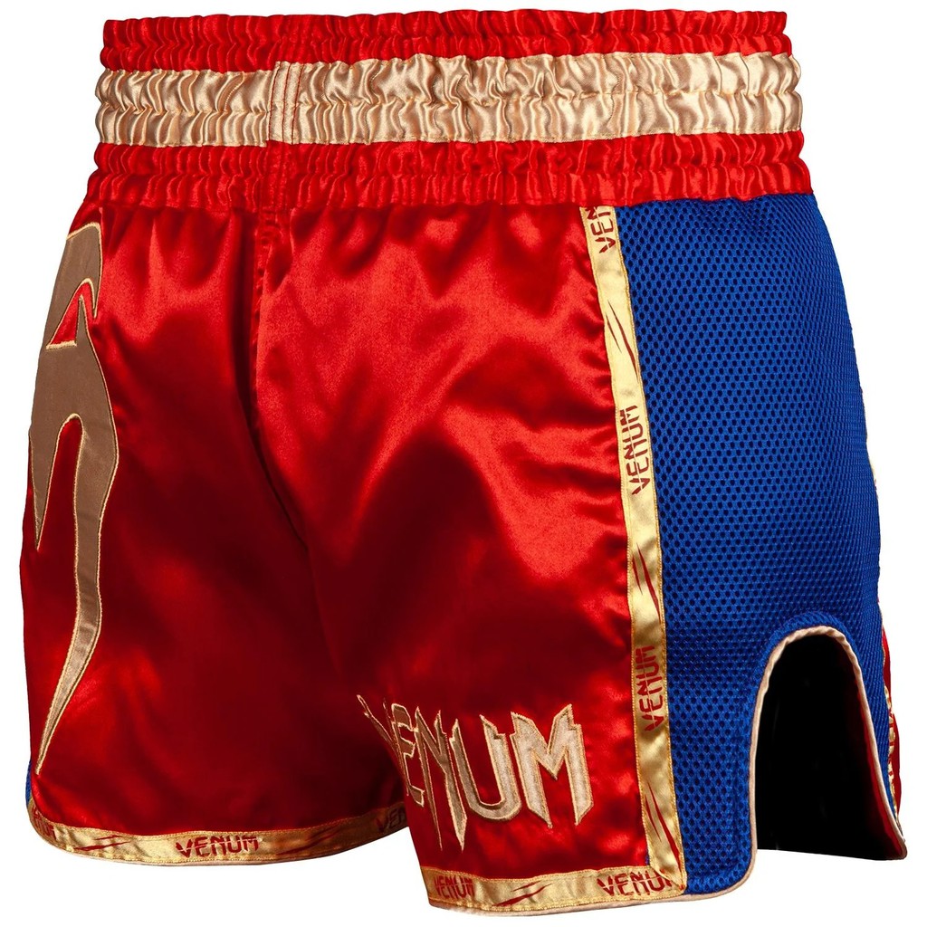 Quần Muay Thai Venum Giant - Red/Blue