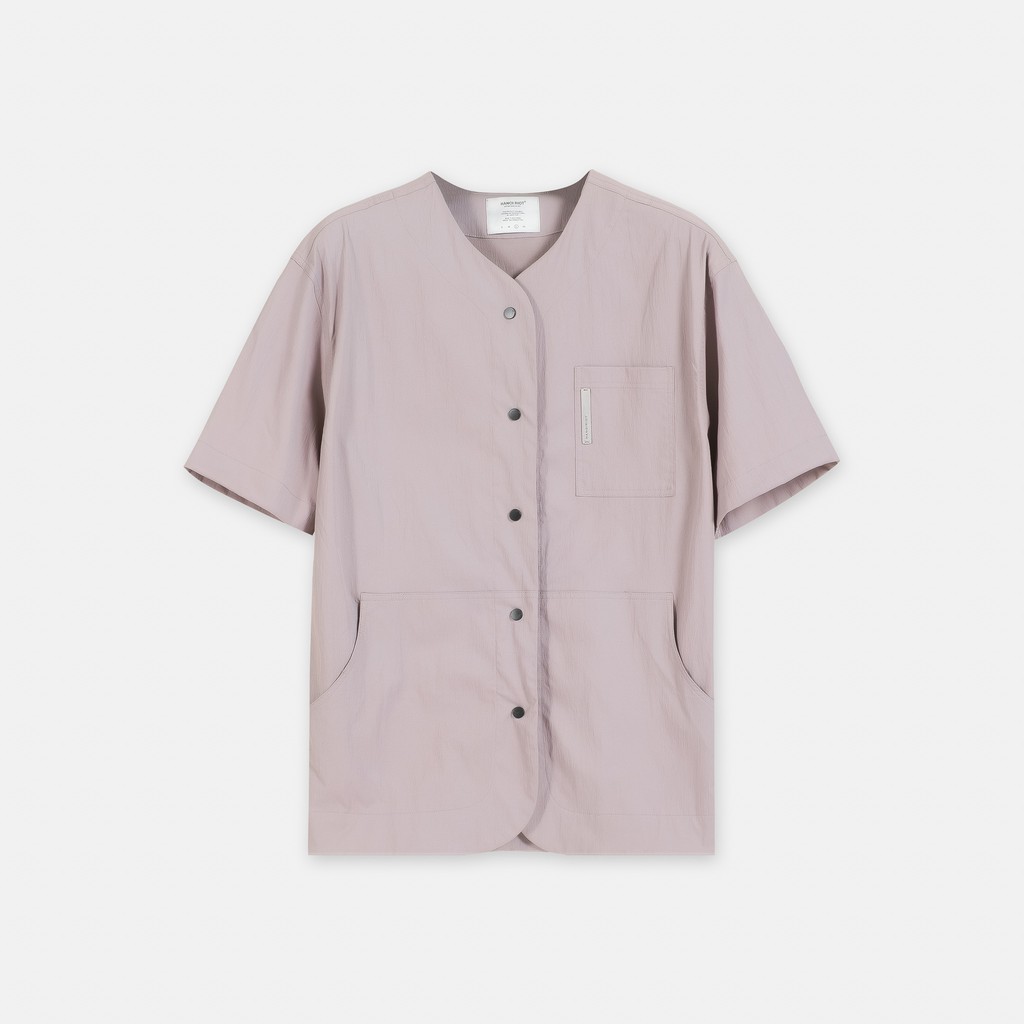 Áo Sơ Mi Ngắn Tay Không Cổ HANOIRIOT T0136 | BigBuy360 - bigbuy360.vn