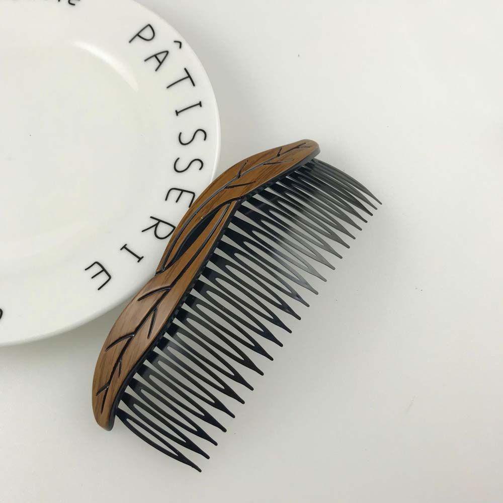 Bộ 5 Lược Cài Tóc 24 Răng Handmade Phong Cách Cổ Điển Cho Nữ