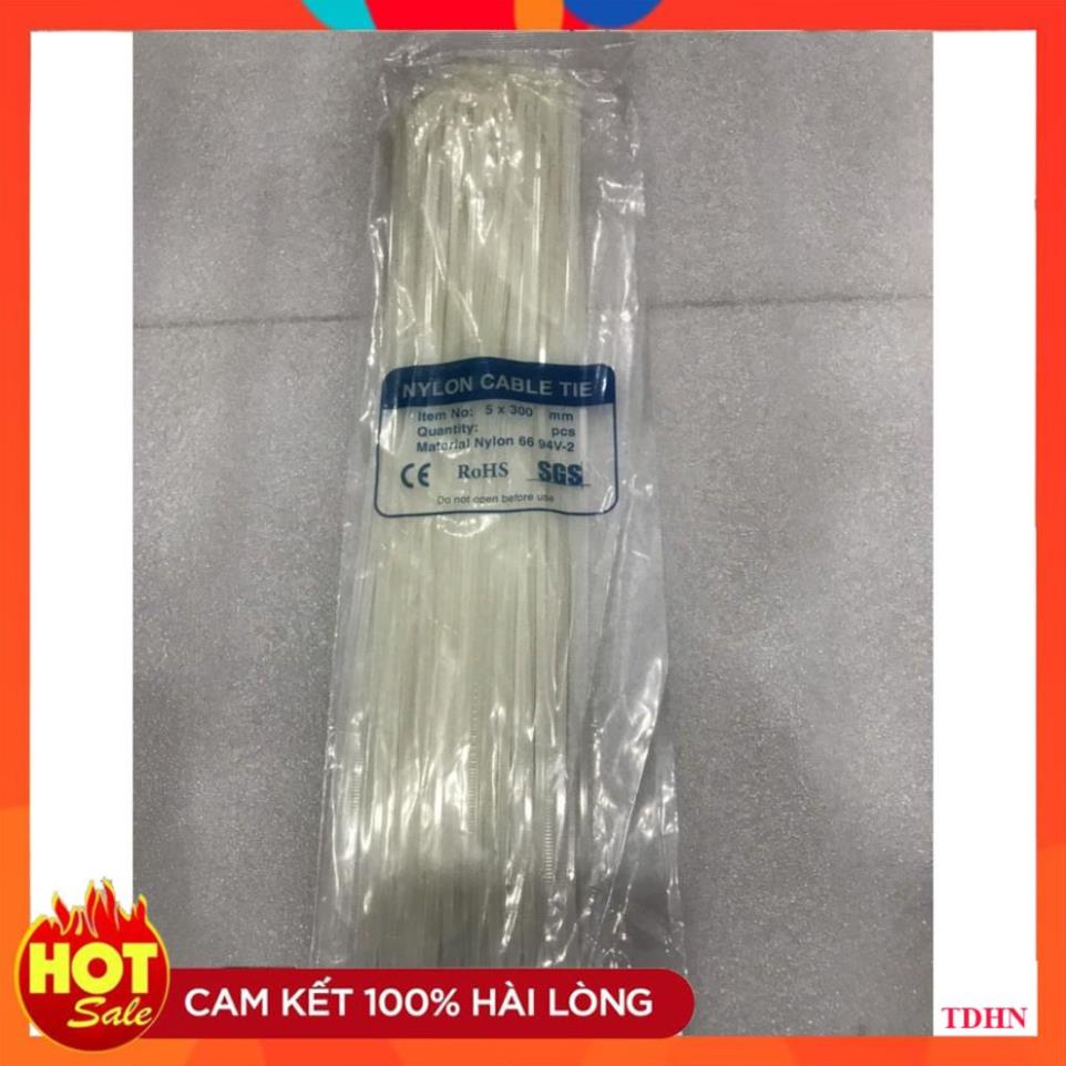 [Hãng] Dây Cáp Rút Nhựa, Dây Thít Đủ Size 10cm 15cm 20cm 25cm 30cm,Dây lạt nhựa