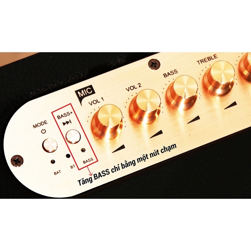 Loa Karaoke di động ACNOS CS447 - Bảo hành Chính Hãng 12 tháng