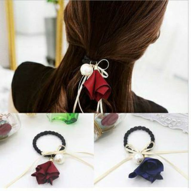 Dây Buộc Tóc Hoa Rơi Mẫu 2