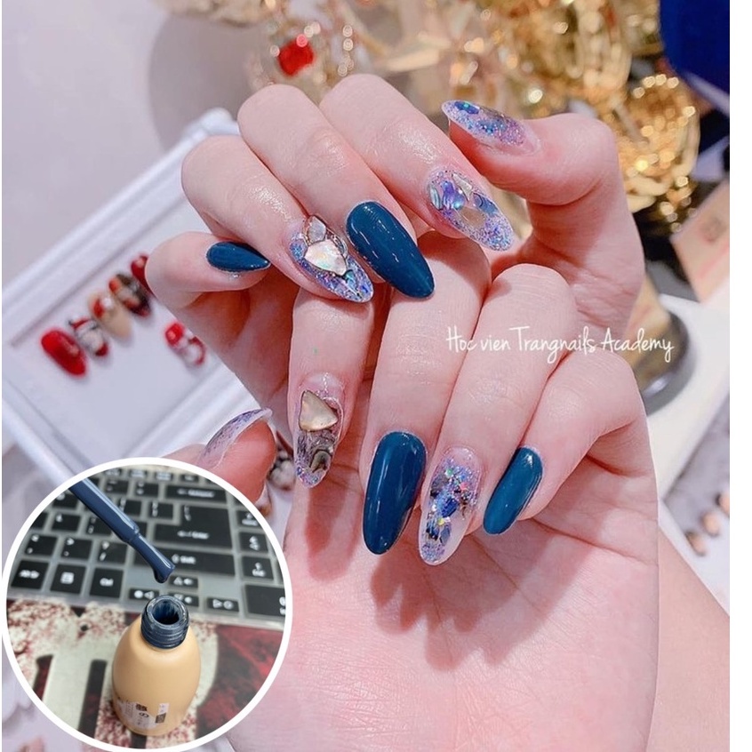 Sơn Gel Nhật màu xanh cổ vịt Thiên Di Nail