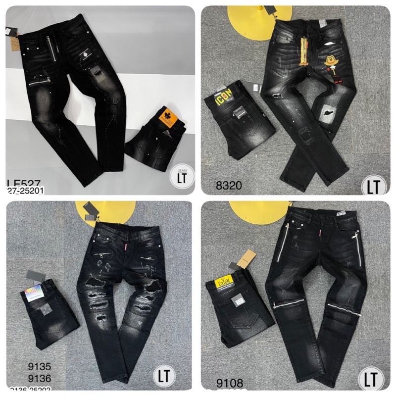 Quần Jean Đen Khoá Lệch - Quần Bò dsq Khoá zip Cho Nam | BigBuy360 - bigbuy360.vn