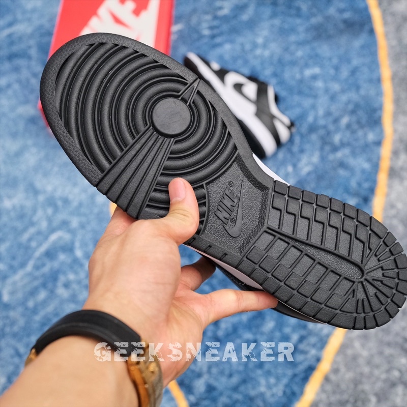 [GeekSneaker] Giày Sneaker Dunk Low Black White 2021