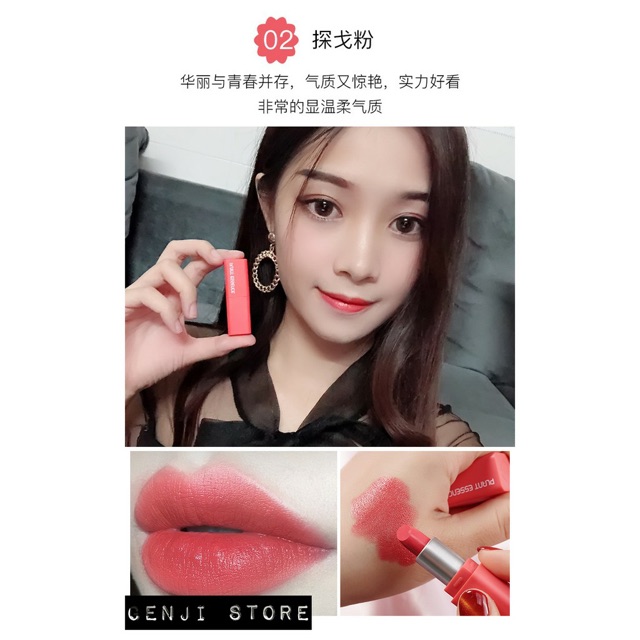 (HÀNG NỘI ĐỊA TRUNG) Bộ son 7 thỏi Gecomo Plant Essence Lipstick Gift Box