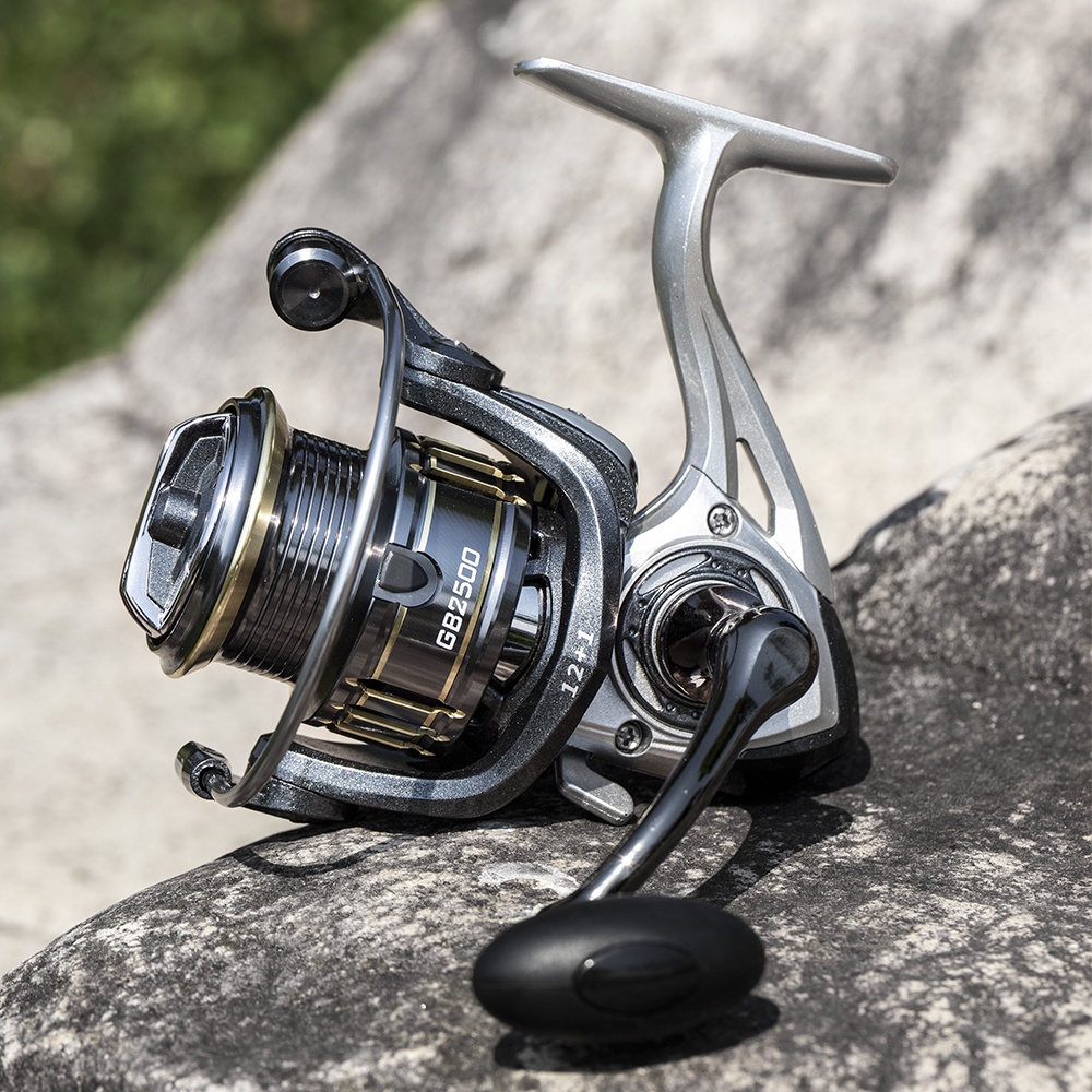 Máy Câu Cá Kim Loại 1500 2500 12 + 1BB Chất Lượng Cao