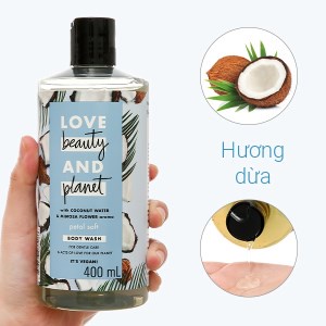 Sữa Tắm Love Beauty And Planet Body Wash Chiết Xuất Từ Thiên Nhiên