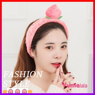 Băng đô Vải nhung Đào PEACH 3D Xinh xinh