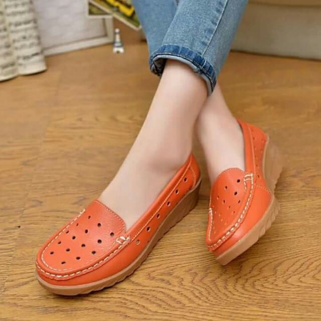 Combo Giày moca đục lỗ khách đặt | BigBuy360 - bigbuy360.vn